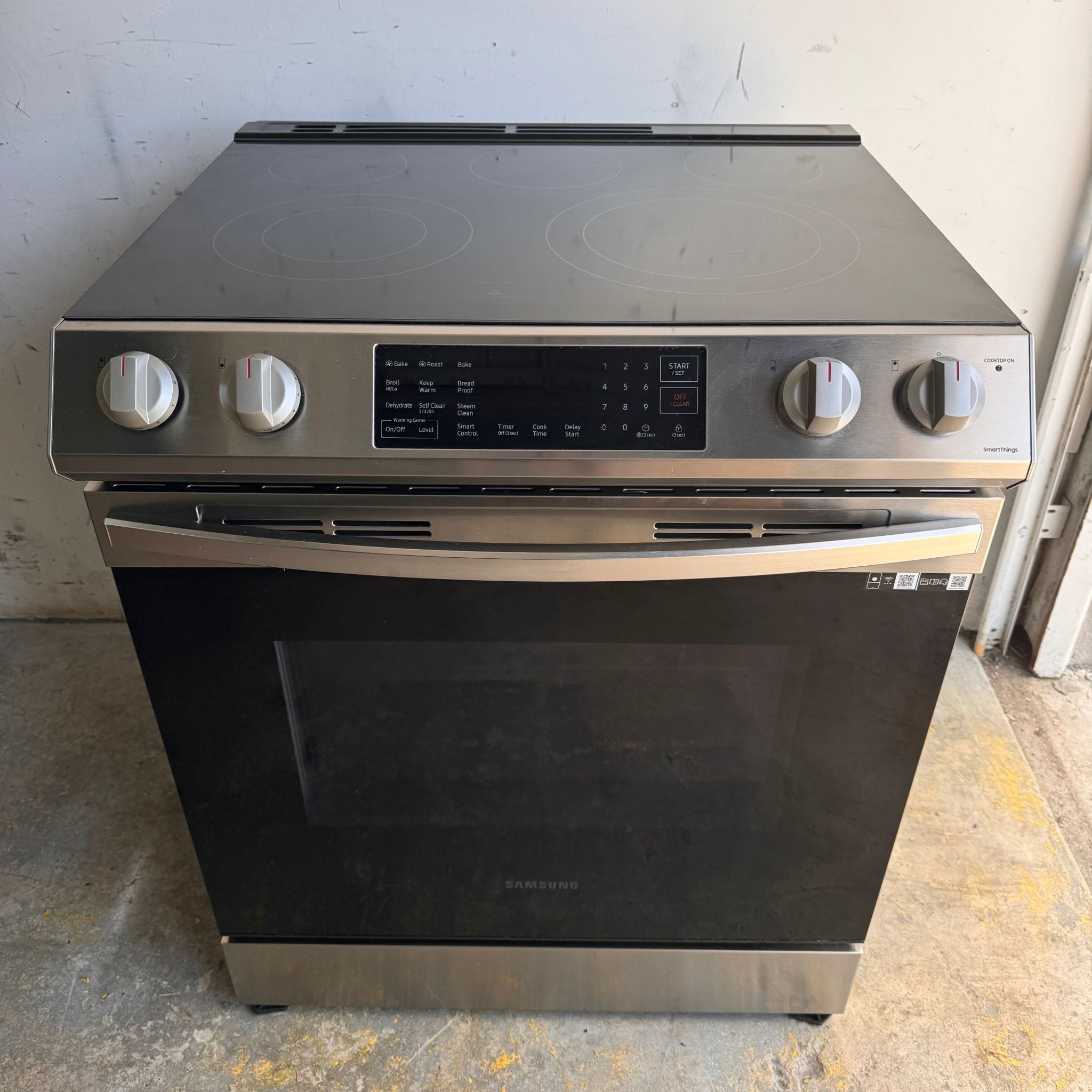 Samsung-Stainless-Steel-Slide-In-Electric-Stove Samsung-Stainless-Steel-Slide-In-Electric-Stove